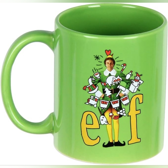 Culture Fly Elf the Movie Buddy The Elf 3 Piece Gift Set Mug, Crew Socks, Keycha - Picture 3 of 5